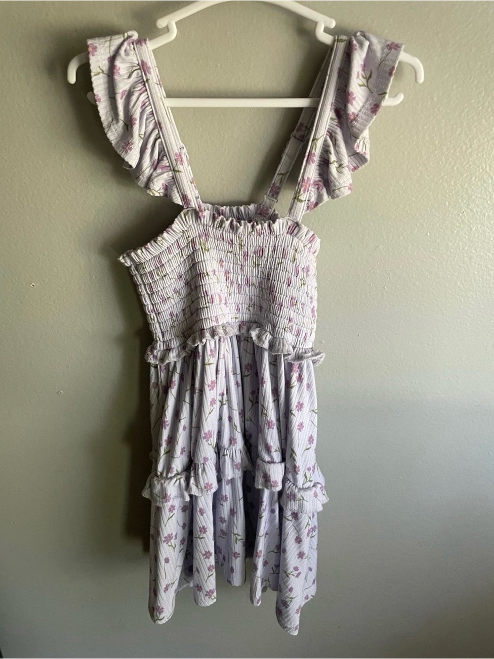 3T/4T Posh Peanut Purple Flower Dress